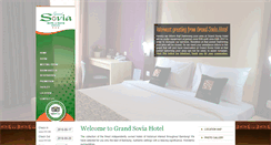 Desktop Screenshot of grandsoviahotel.com
