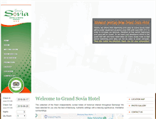 Tablet Screenshot of grandsoviahotel.com